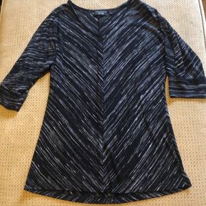 Apt. 9 black and white top